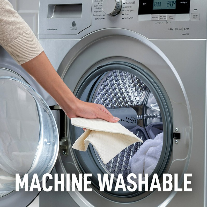 Scotch-Brite Greener Clean Sponge Cloth, Dish Cloths for Washing Dishes,