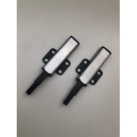 Set of 2 pressure door openers (door damper) for drawers and cupboards – push to open – also suitable for "Besta"