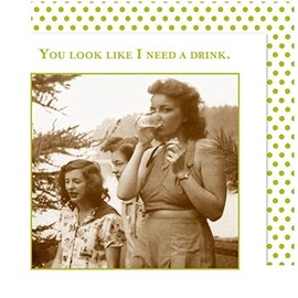Shannon Martin Design 20-Count 3-Ply Paper Beverage Napkins, I Need a Drink