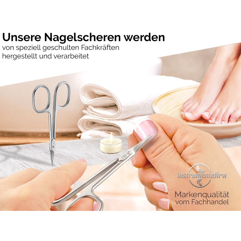 Cuticle Scissors Cuticle Scissors Made in Germany with Sharp Curved