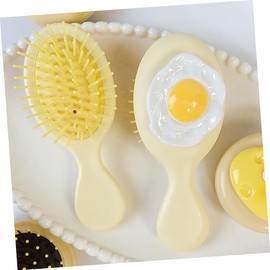 SEWACC Portable Hair Brush Detangler for Women Massage Comb for Curly Hair Lightweight Scalp Brush for Salon Personal Use for Mother Day Valentine Day