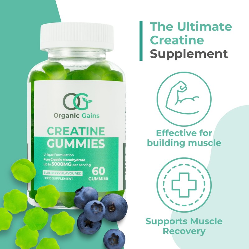 OG Creatine Monohydrate Gummies 5000mg for Men & Women -
