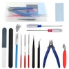 WMYCONGCONG Plastic Model Tools, 15-piece Set, Introductory Tool Set, Modeler