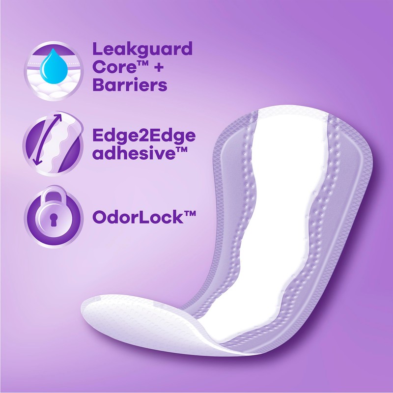 Always Daily Extra Protect Liners, Extra Long Length, Unscented Panty