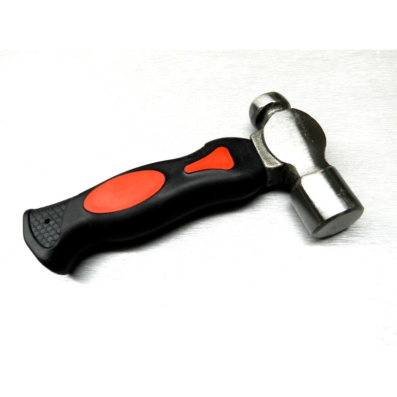 Ball Peen Hammer 12oz Stubby Steel Short Handle Ergonomic Metal
