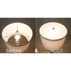 17.5" Round Diffuser Translucent frosted White (will Soften Light from
