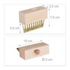 Relaxdays Grout Brush, Set of 6, Weed & Moss Removal,