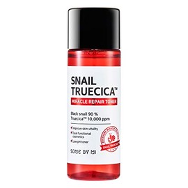 SOME BY MI Snail Truecica Miracle Repair Starter Kit/Toner 1.01Oz, Serum 0.33Oz, Gel Cleanser 1.01Oz, Cream 0.67Oz / Damaged Skin Solution for Sensiti