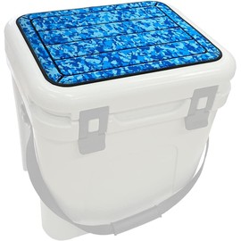 Hjdeck Cooler Pad for YETI Tundra 35 Cooler Seat Cushion Soft Self-Ahesive Cooler Pad Accessory - Camo Ocean