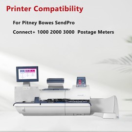 Aulay 787-1 Ink Cartridge Fluorescent Red Compatible with Pitney Bowes 787-1 SendPro Connect+ 1000 2000 3000（140ML）