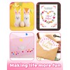 6pcs Mini Hole Punch - Flower,Heart,Star,Circle,Bear,Butterfly Hole Puncher