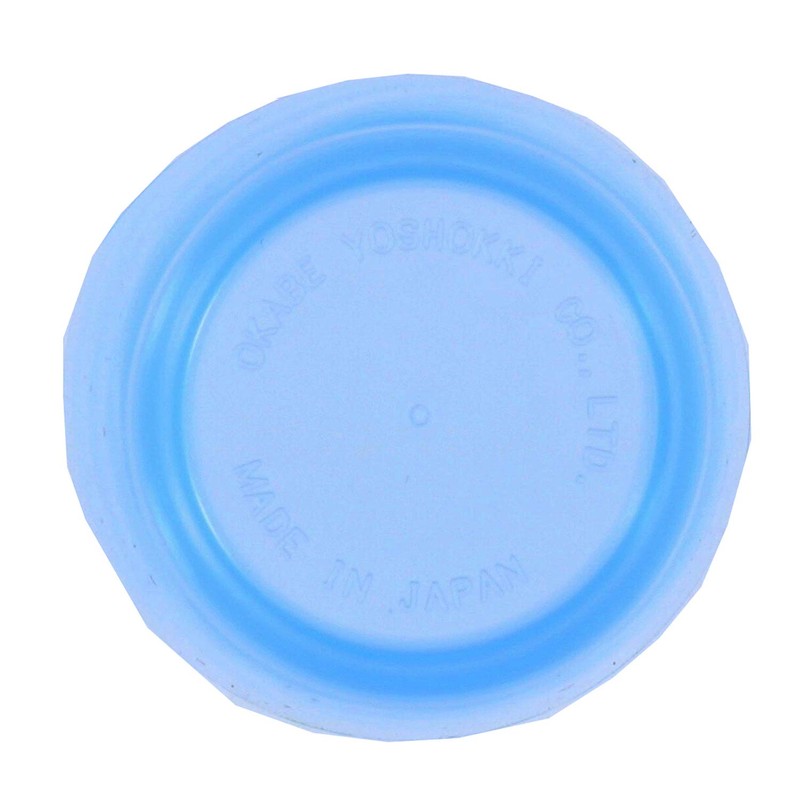 岡部洋食器 ぷにゅっとぴったんコップ ブルー PC-13