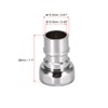 uxcell Brass Faucet Tap Quick Connector 1/2PT Female Thread Hose