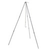 Cooking Tripod Foldable Campfire Tripod with Chain and Carrying Bag