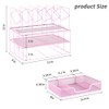 Youbetia File Organizer, Kawaii Office Desk Accessories, Cute Desk Organizer