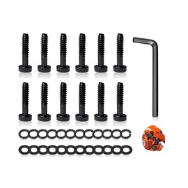 503217321 Recoil Starter Screws Kit Compatible with Husqvarna 340 345 350 435 440 450 455 460 461-12 Pack with Washers & Wrench