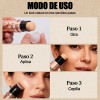 Base De Maquillaje En Barra Correctora Duradera Con Brocha Tono