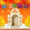 AUGSUN 10 Pcs Dia De Los Muertos Ofrenda,Day of The