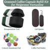 Grasseed Aluminum Foils Lids to Reuse Coffee Pods Compatible with