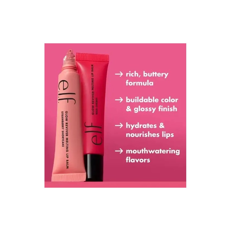 E.l.f Glow Reviver Melting Lip Balm Vainilla Color