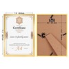 Ditwis Picture Frame A4 Gold, Frame DIN A4 for 21