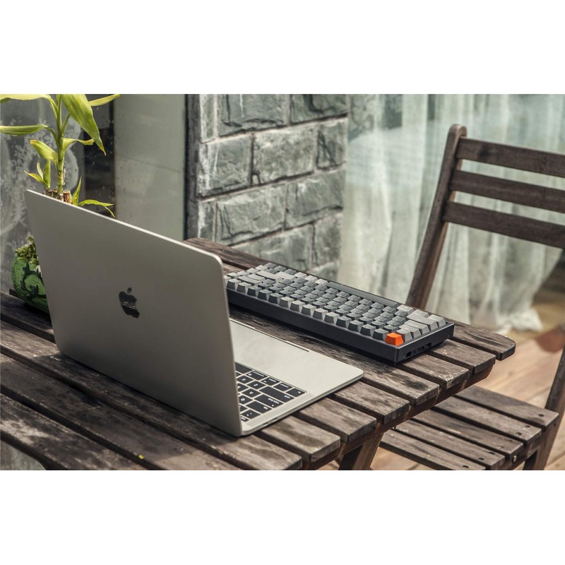 Keychron K2 Wireless Mechanical Keyboard, 75% Layout 84 Key Bluetooth/USB-C