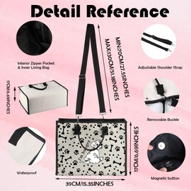 101 Dogs Cartoon Movie Inspired Rolly Lover Gift I’m Hungry Cosmetic Bag Dalmatians Movie Fans Gift (Hungry TB)