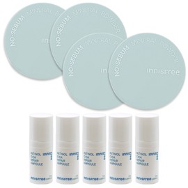 Innisfree No Sebum Mineral Powder 4pcs+ / 이니스프리 노세범 미네랄 파우더 4개+