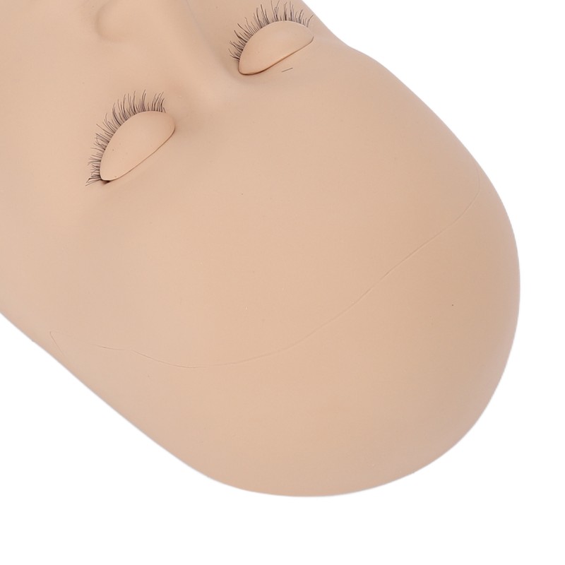 Eyelash Mannequin Head Replaceable Eyes Eyelash Extensions Makeup Massage Acupuncture