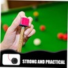 CORHAD 2pcs Pool Chalk Holder Billiard Accessory Non-Slip Rubber Cover