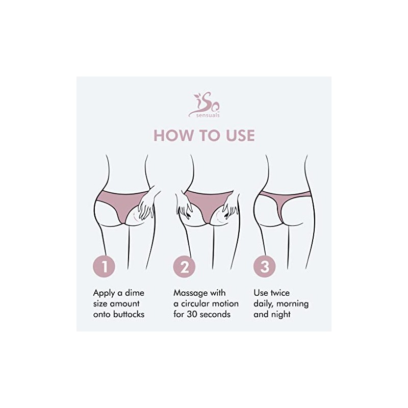 IsoSensuals CURVE | Butt Enhancement Cream - 1 Bottle by