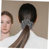 Healvian 2pcs Sequined Hair Scrunchies for Women Teen Girls Elastic