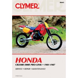 Honda CR250R-500R Pro-Link Motorcycle (81-87) Service Repair Manual (Paperback)