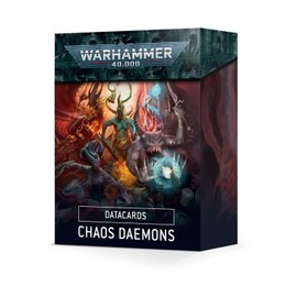 Games Workshop - Warhammer 40,000 - Datacards: Chaos Daemons