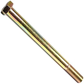 Hard-to-Find Fastener 014973381370 Grade 8 Hex Cap Screws 5, 5/8-11 x 8, Piece-7 , yellow