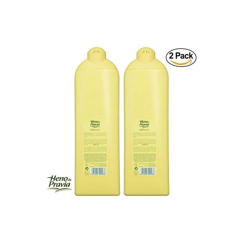 Heno de Pravia Shower Gel 22.5 Oz. 2-PACK Original