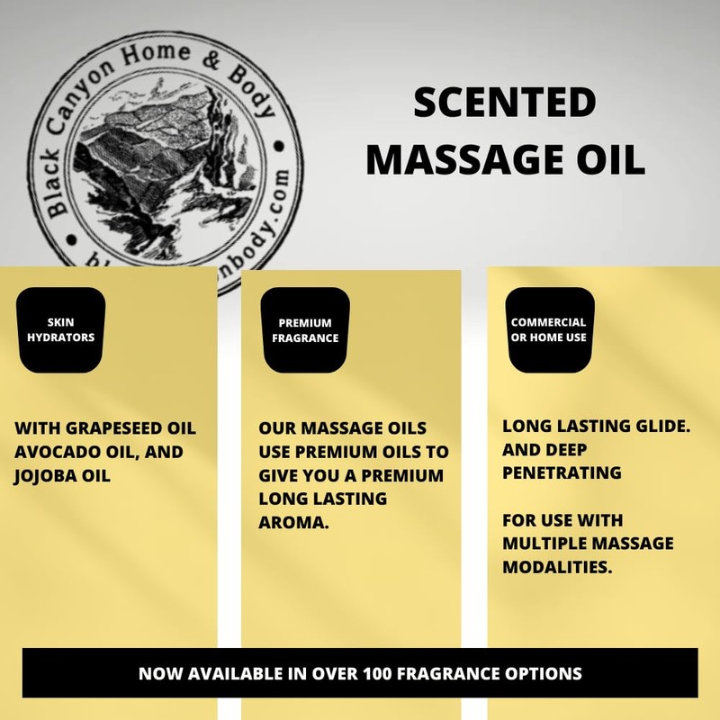 Black Canyon Caramel Pumpkin Scented Massage Oil, 12 Oz (2