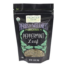 Frontier Co-op Organic Cut and Sifted Peppermint Leaf 2.05oz
