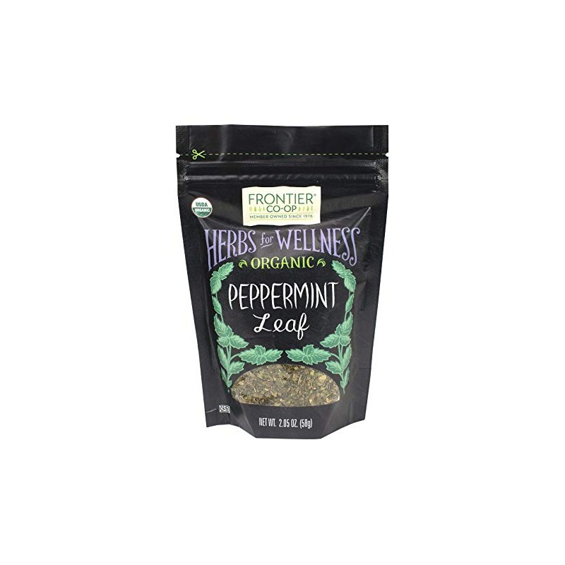 Frontier Co-op Organic Cut and Sifted Peppermint Leaf 2.05oz
