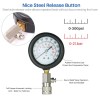 8Pcs Engine Cylinder Compression Gauge Tester Kit Gas Diagnostic Tester