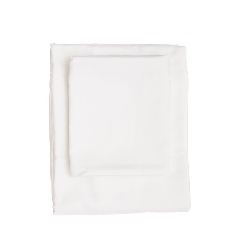 Luxurious Satin Double XL Fitted Sheet, 100% Cotton, 140 x