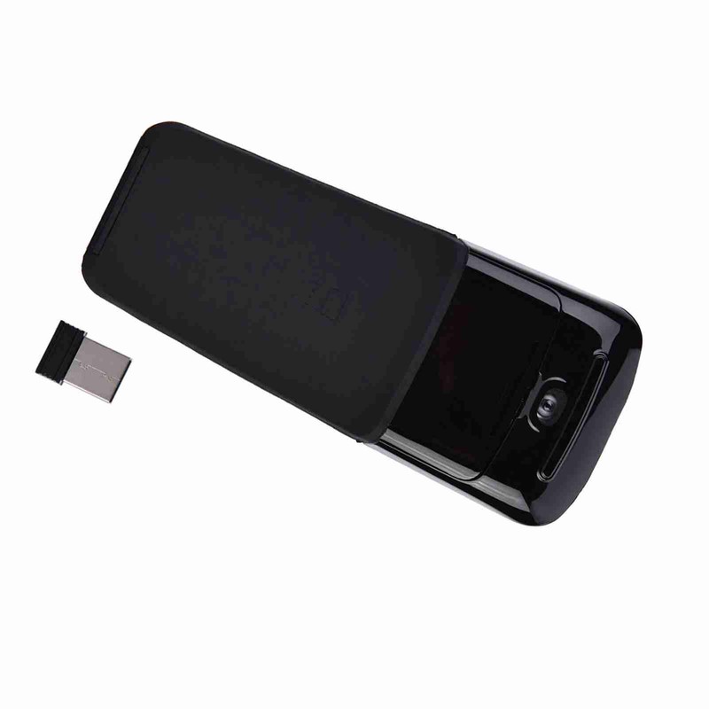 2.4GHz Foldable Wireless Arc Touch Mouse Mice USB Receiver For