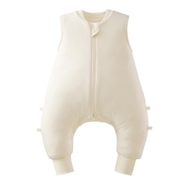 usbettas Toddler Sleep Sack with Feet 3t-4t, 2.5 Tog Baby Sleep Sack with Legs for Winter, Thermostatic Cotton Baby Sleeping Sack, 2-Way Zipper Baby Wearable Blanket for Walkers