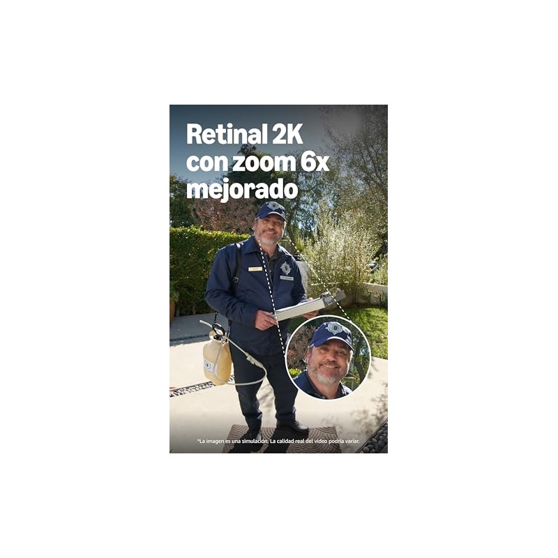 Videotimbre cableado Ring (último modelo): Retinal 2K con video gran