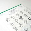 Stationary Symbol Stickers for Making Organization Simple, Storage Category Stickers,