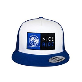 N-R Combo Classic 6006 Snapback Trucker Baseball Hat Blue