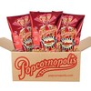 Popcornopolis Zebra Popcorn 24 oz, 3-count