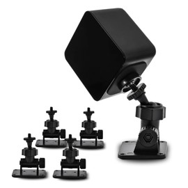 4 Pack Wall Mount Bracket for HTC Vive/Valve Index/Vive PRO Base Station, Universal Metal Wall Mount 1/4 Screw Mini Bracket for VR Rift Sensor