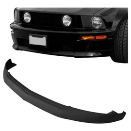 KUAFU 3Pcs Front Bumper Lip Compatible with 2005-2009 Ford Mustang V8 GT 2-Door Spoiler Splitter Valance Chin Air Dam Body Kit -Matte Black