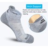 APTYID Men's Performance Cushion Ankle Athletic Running Socks (6 Pairs)